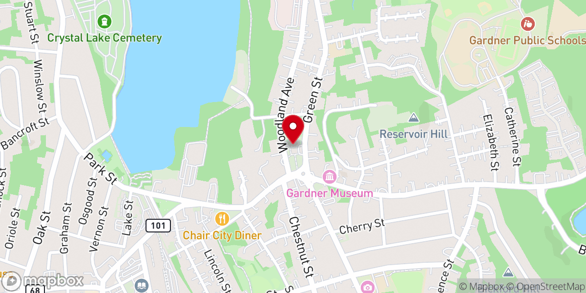 Map showing location of Christian Tabernacle of Boston Corp