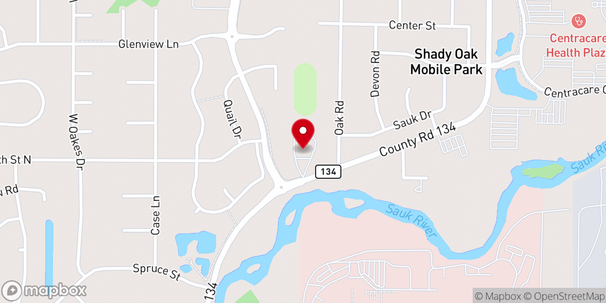 Map showing location of Granite City Baptist Church
