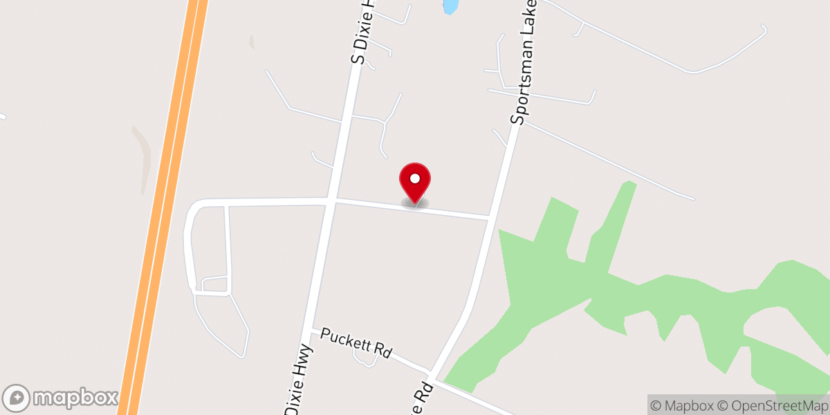 Map showing location of First Union Church