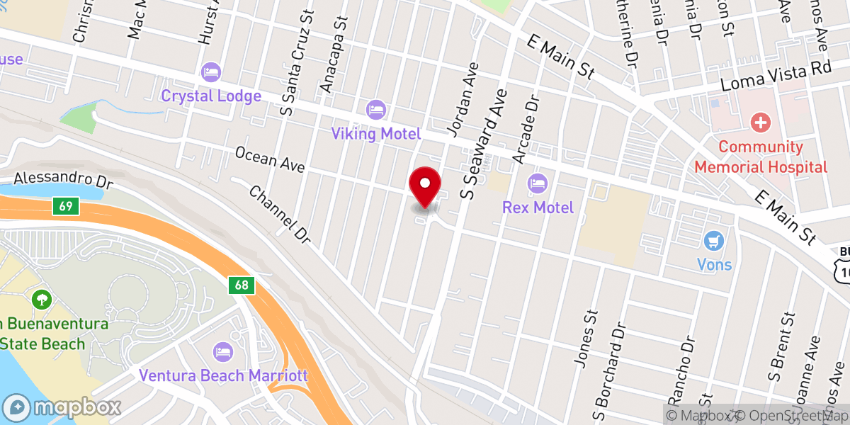 Map showing location of Great Life Church