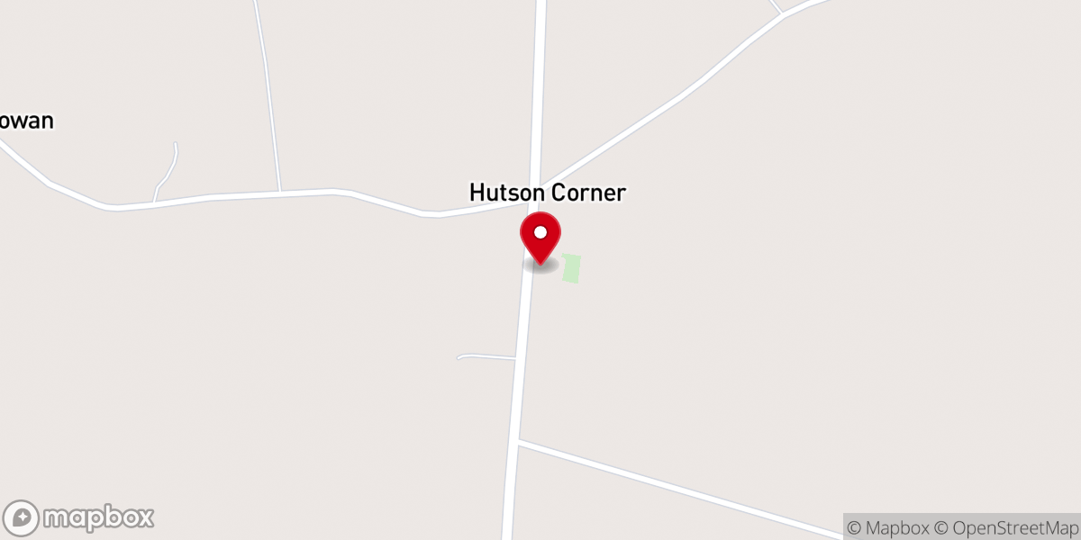 Map showing location of Greater Welch's Chapel Baptist Church