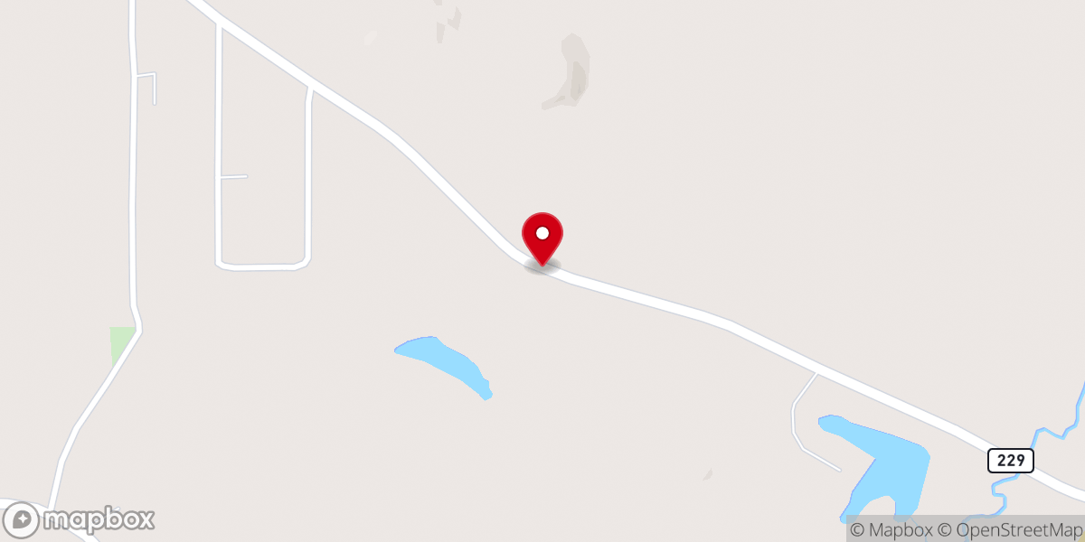 Map showing location of Jones Chapel