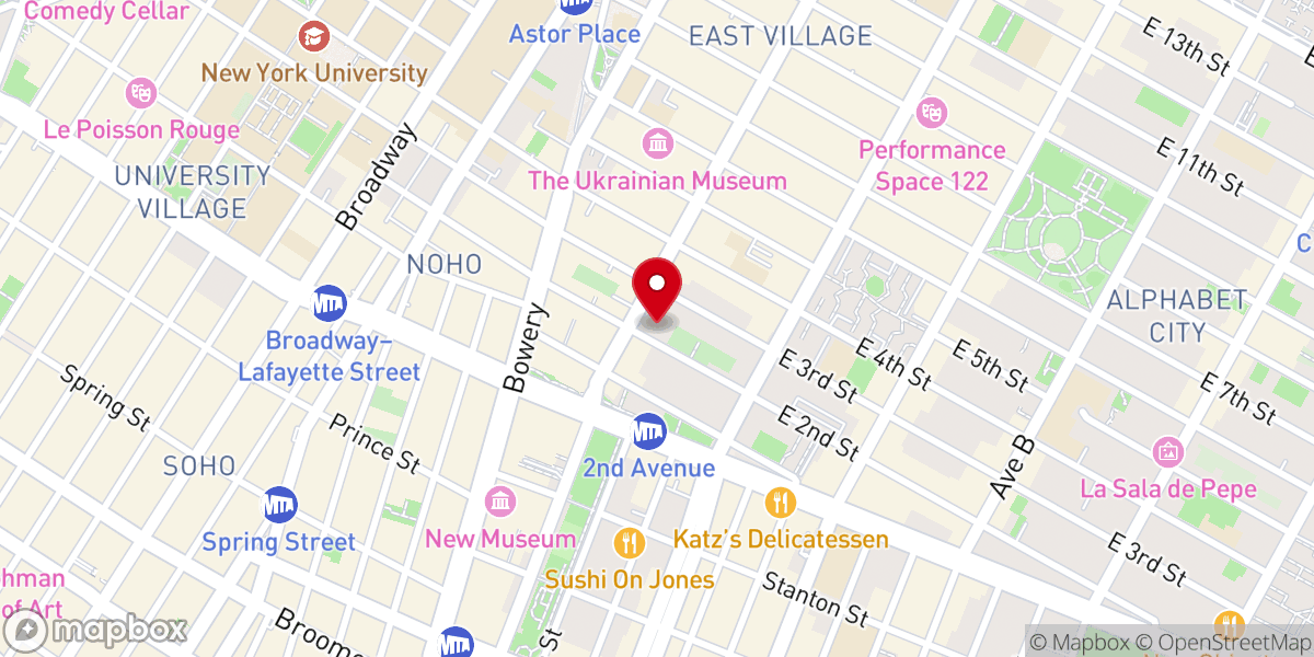 Map showing location of Good News Evangelical Church