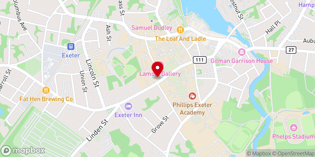 Map showing location of Phillips Church