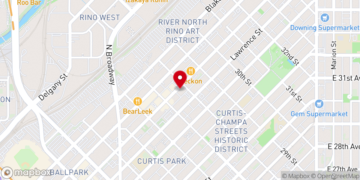 Map showing location of Sacred Heart Catholic Church