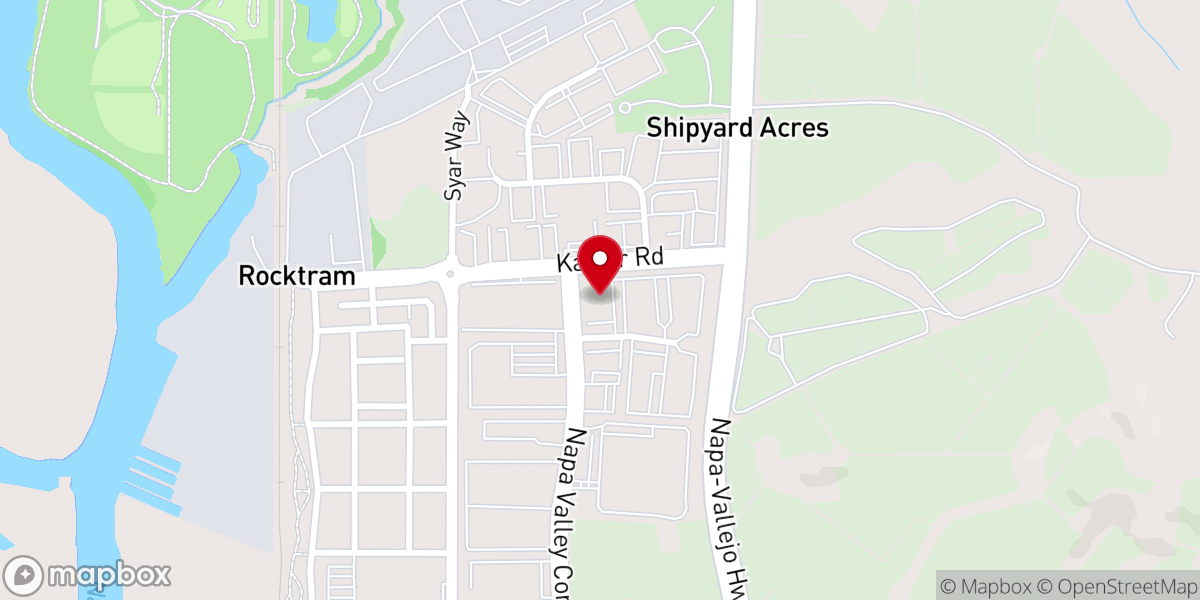Map showing location of The Father's House - Napa