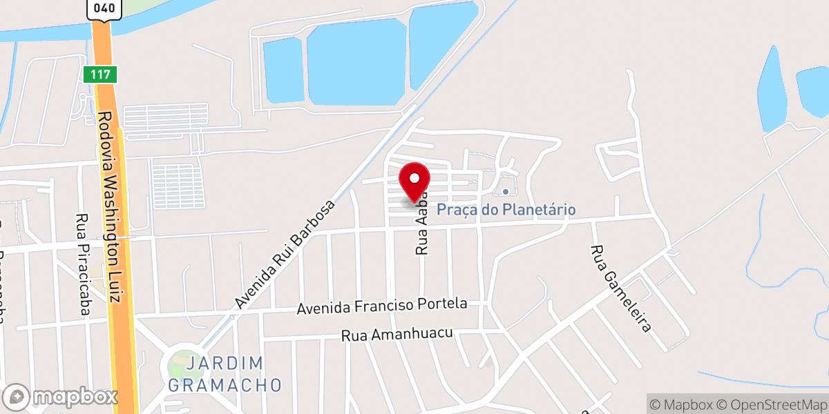 Map showing location of Igreja Evangelica Pentecostal Ministério Deus Te Abençoa Te Guardá