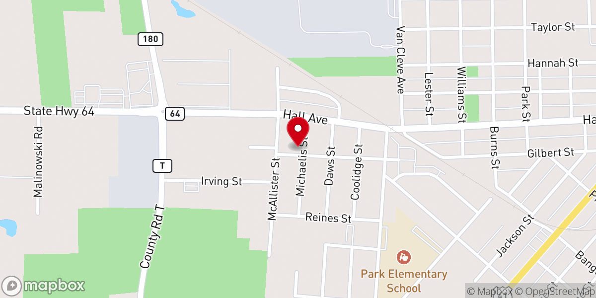 Map showing location of Good Shepherd Fellowship Church