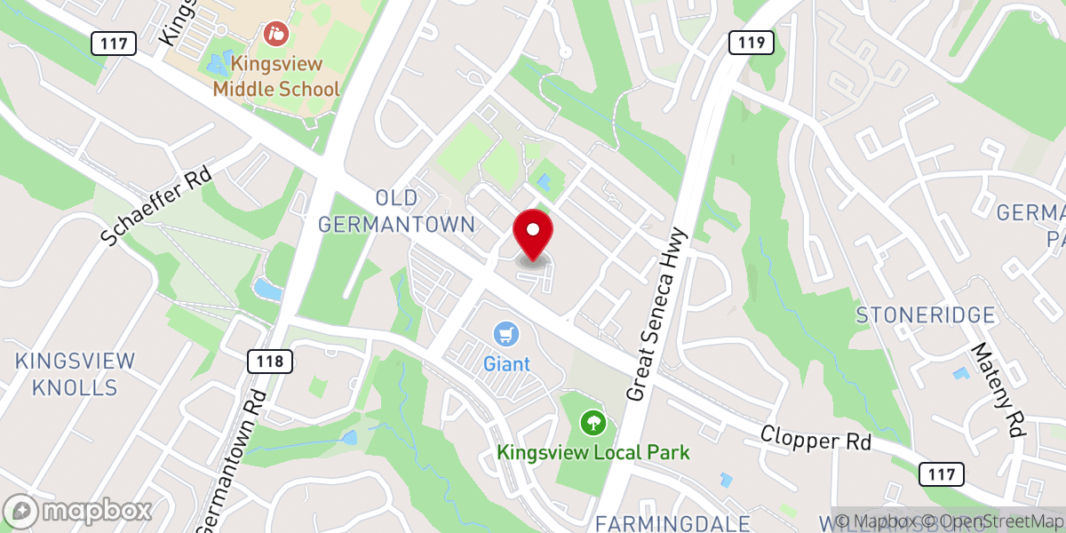 Map showing location of Germantown SDA Church