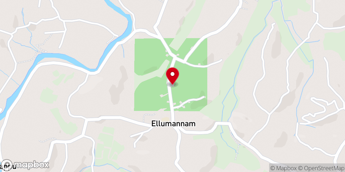 Map showing location of St. Mary's Malankara Catholic Church