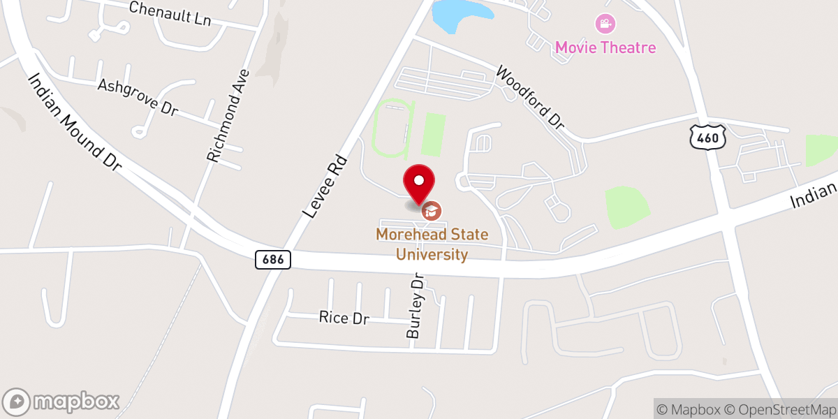 Map showing location of Clay Community Center