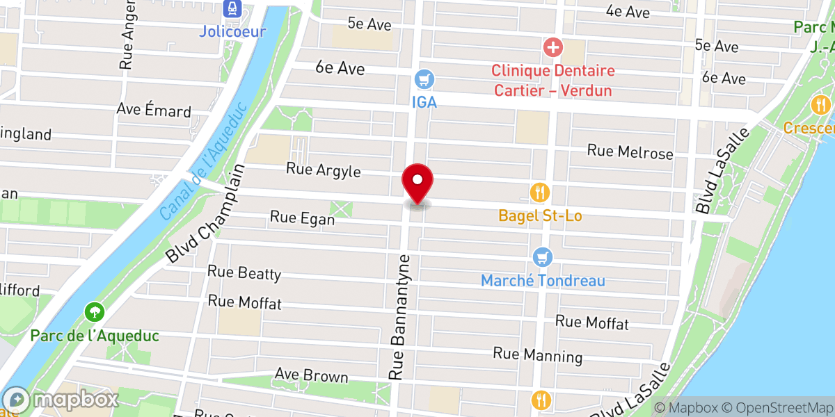 Map showing location of Grace Evangelical Baptist Church Of Verdun
