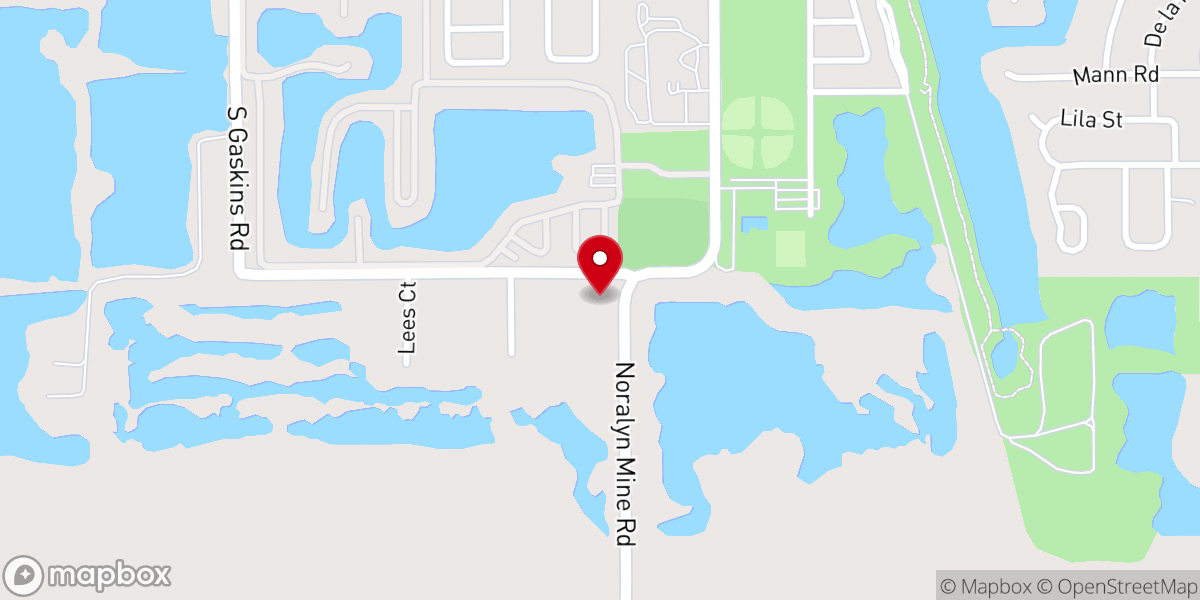 Map showing location of United Community Church