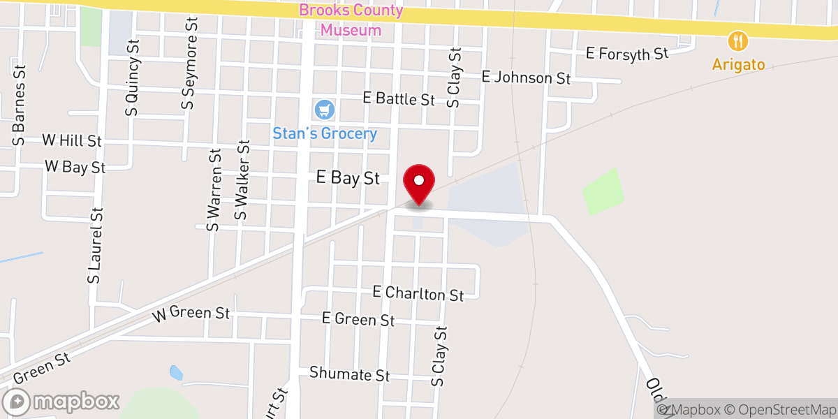 Map showing location of Azalea City Prison Ministry Inc