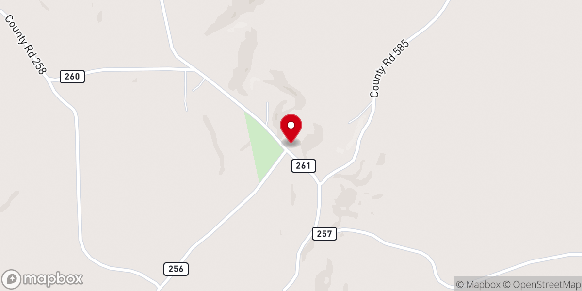 Map showing location of Black Ground Church