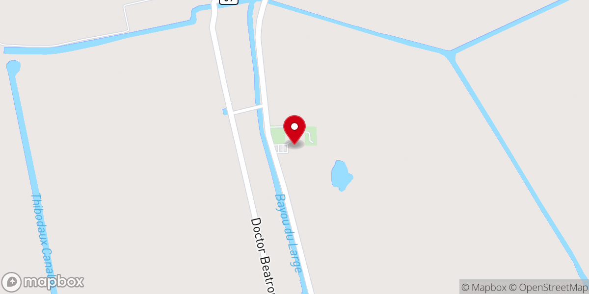 Map showing location of St. Eloi Catholic Church