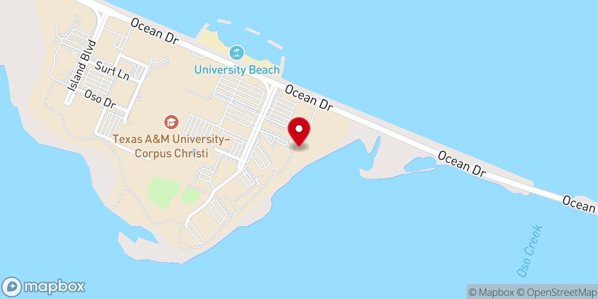 Map showing location of Newman Catholic Student Center