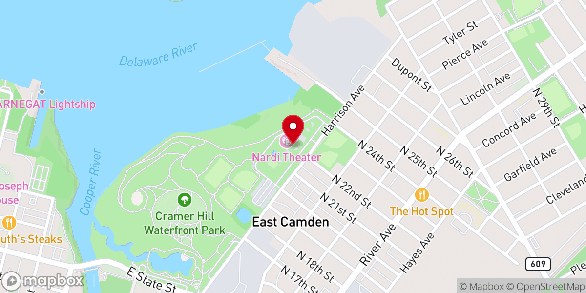 Map showing location of The Salvation Army Kroc Center