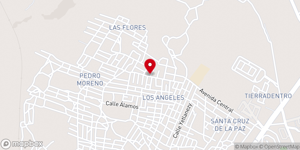 Map showing location of Mision Cristiana San Miguel Allende