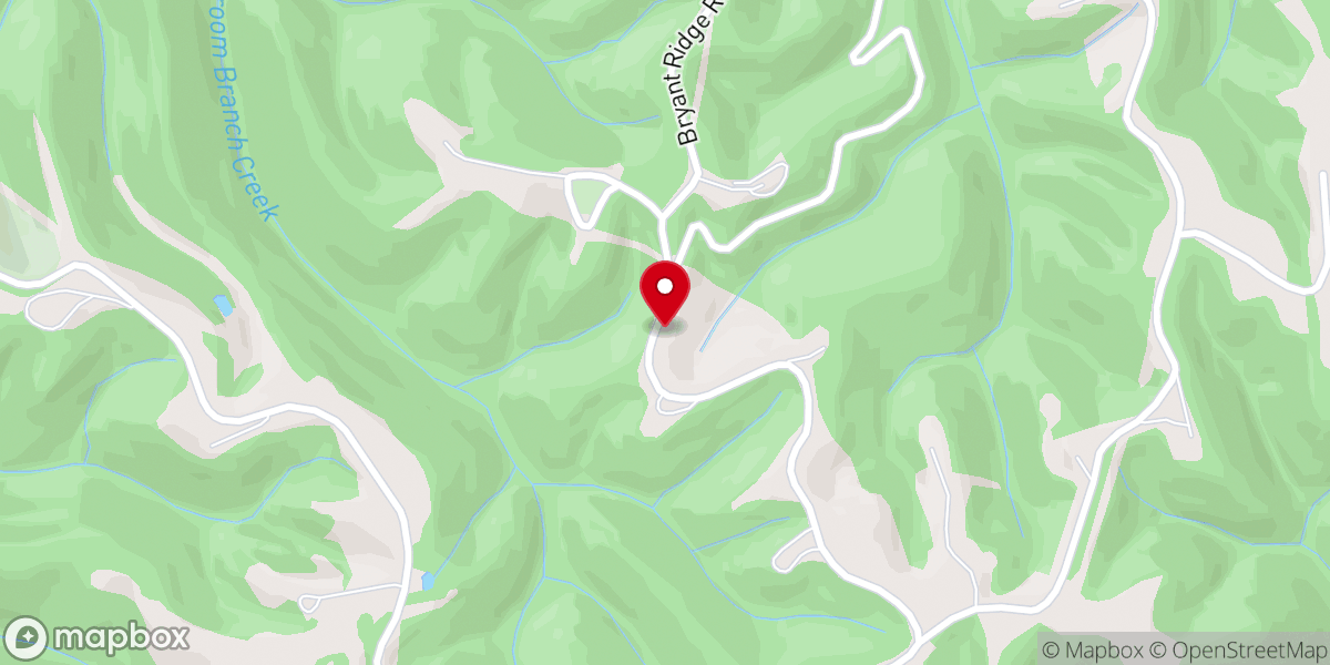 Map showing location of Antioch Church