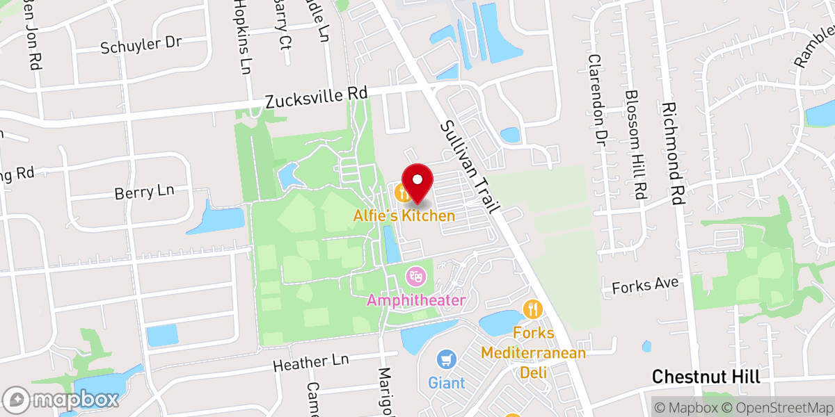 Map showing location of Forks Community Church