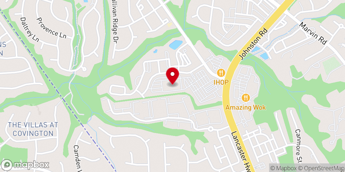 Map showing location of Elevation Church - Ballantyne
