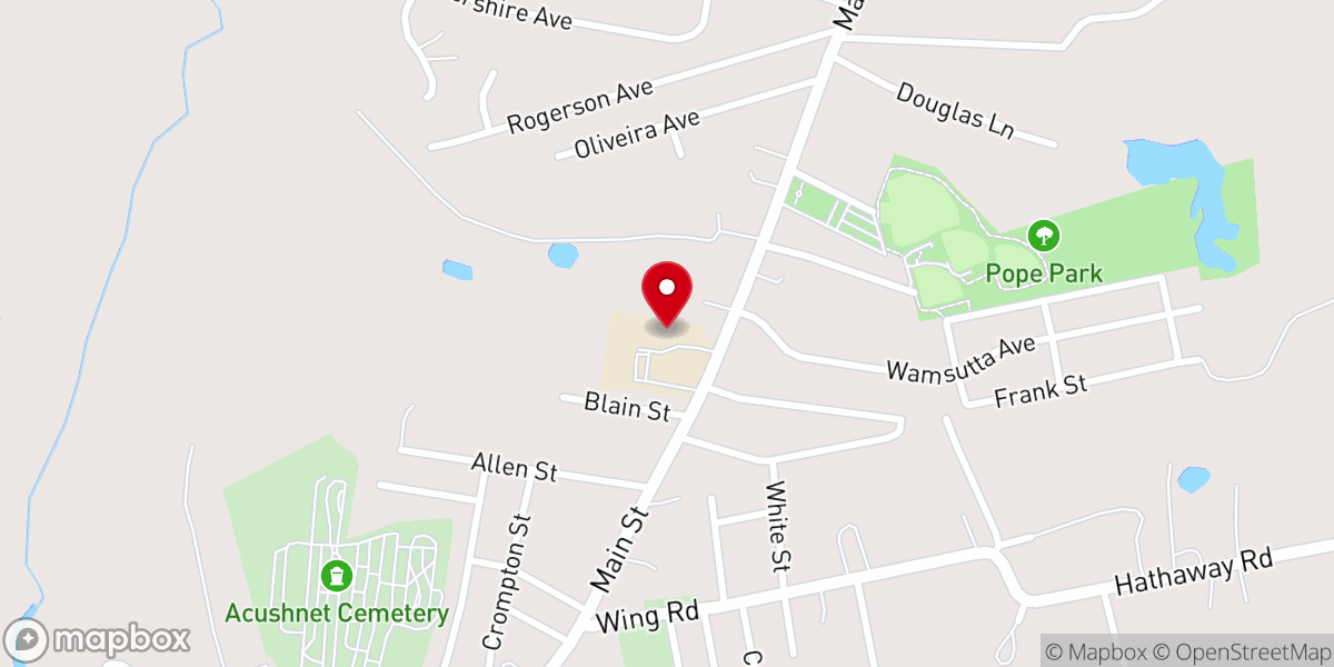 Map showing location of St Francis Xavier School