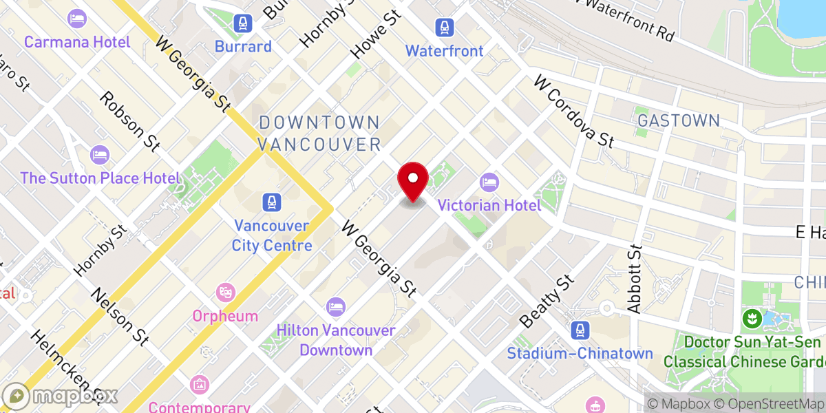 Map showing location of Cathedral of Our Lady of the Holy Rosary