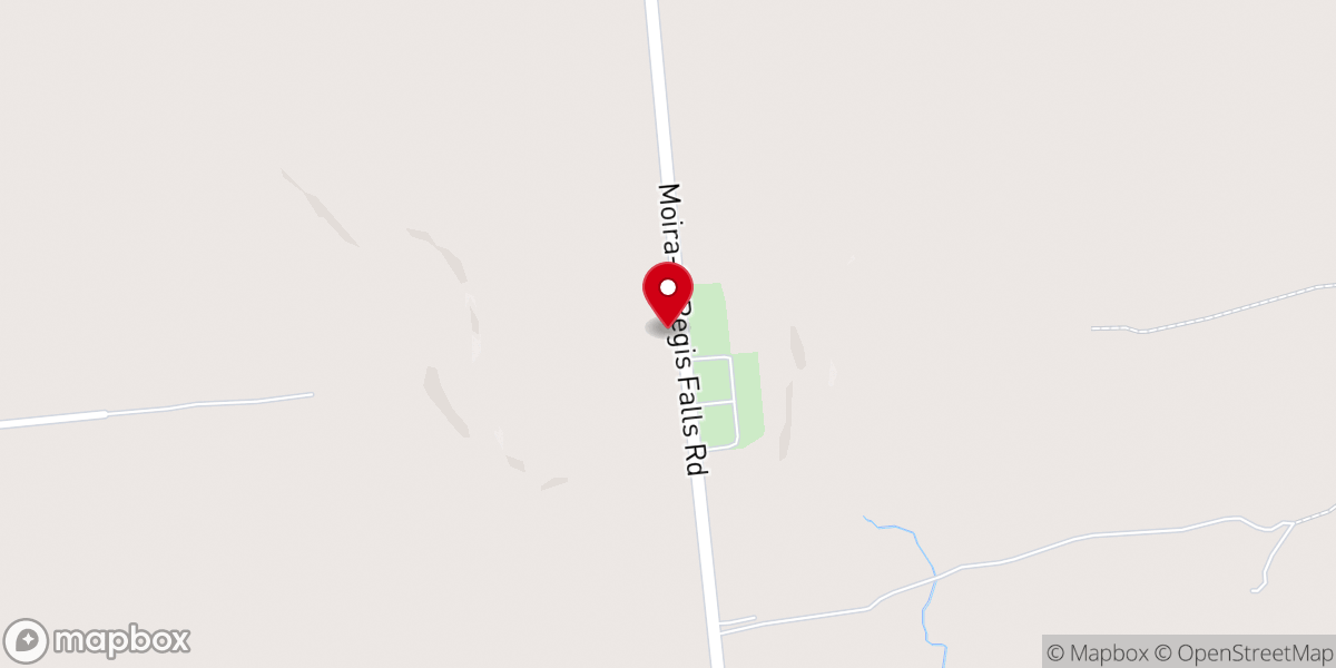 Map showing location of Sand Hill Bible Baptist Church