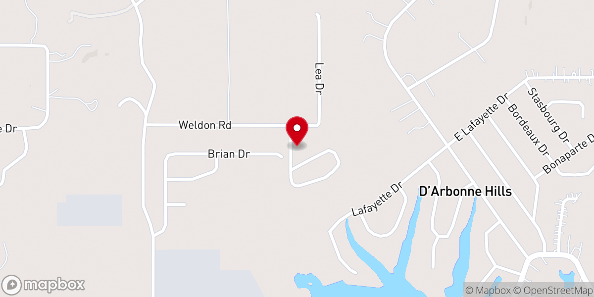 Map showing location of Forrest Church