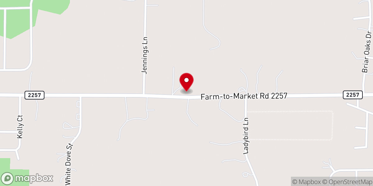 Map showing location of Knob Hill Tabernacle