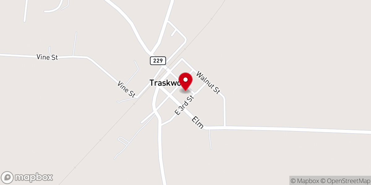 Map showing location of Landmark Mssnry Baptist Church