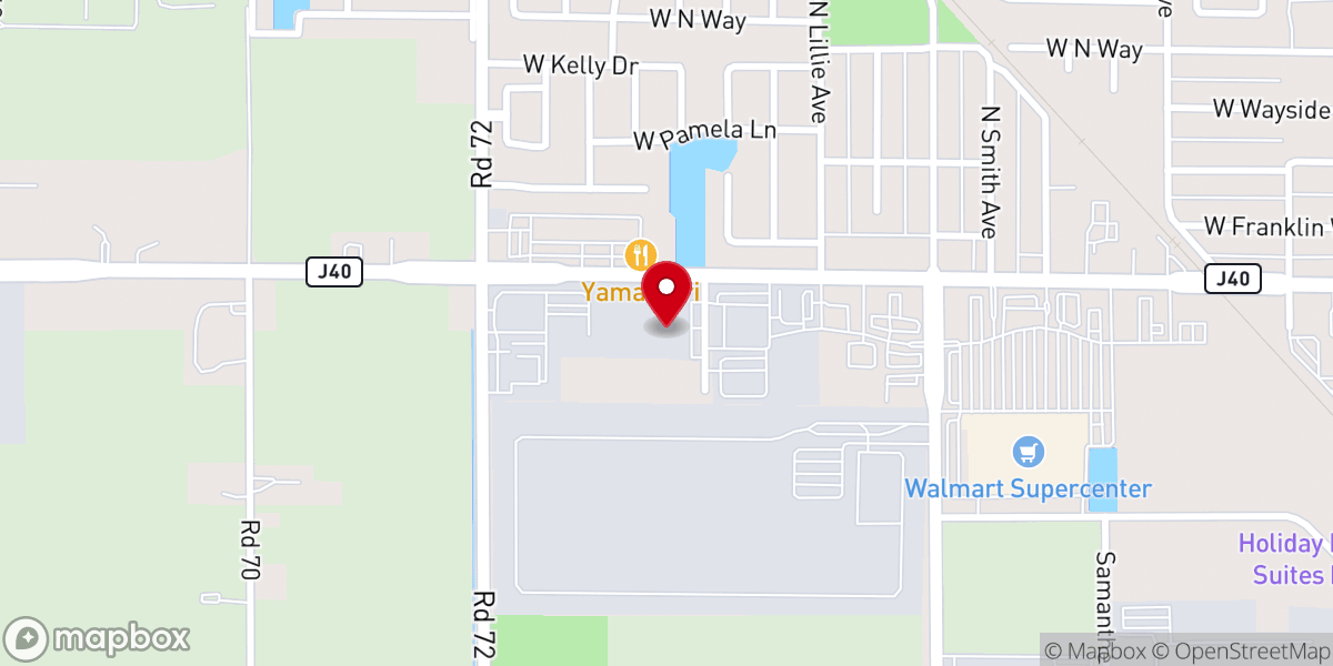 Map showing location of Living Word Fellowship