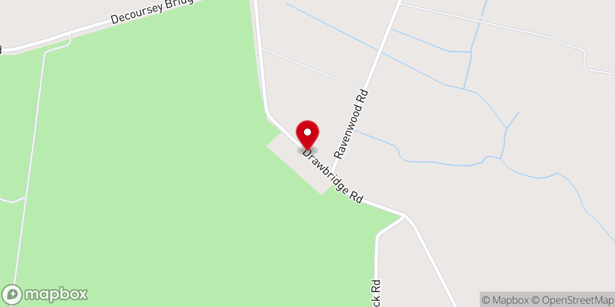 Map showing location of Union Church