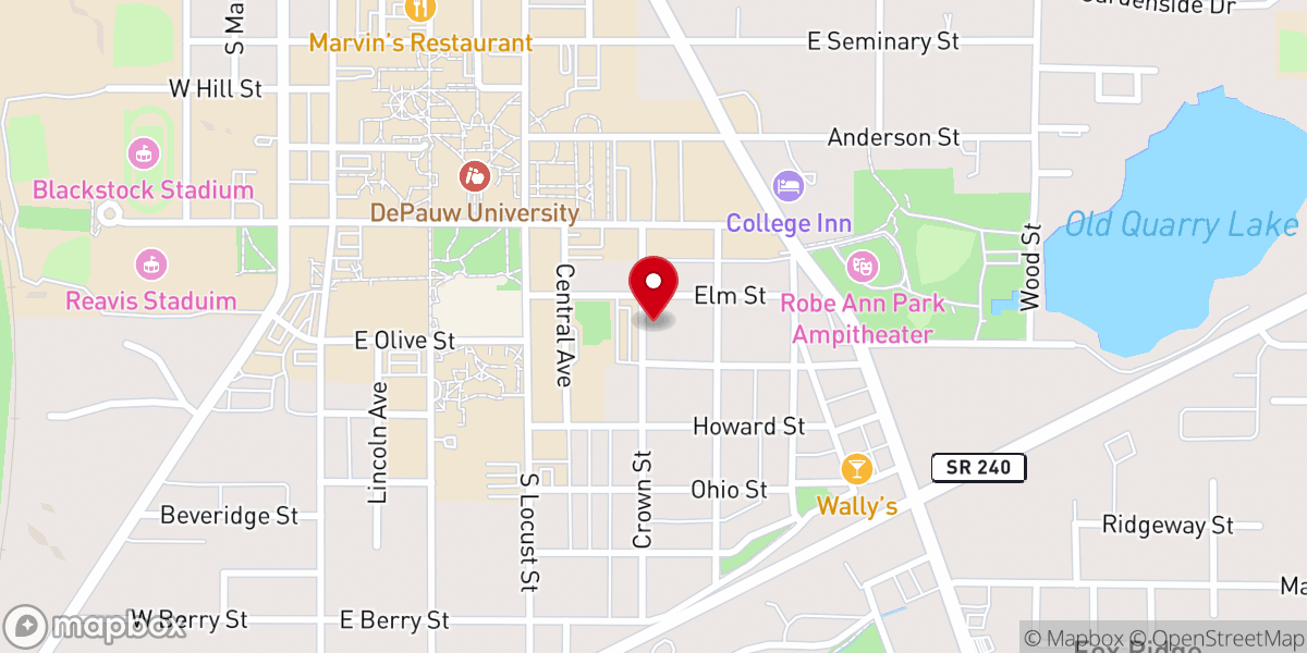 Map showing location of Soldiers for Christ Inc