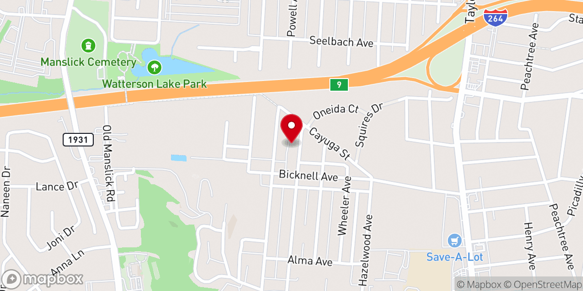 Map showing location of Churchman Chapel