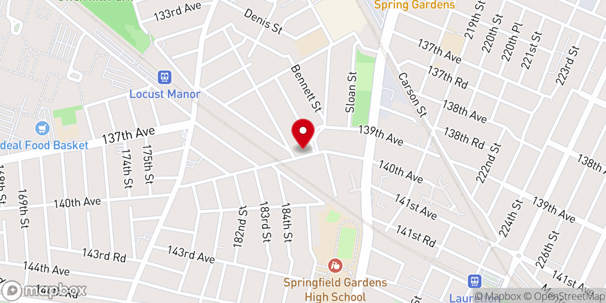 Map showing location of †he Redemption House