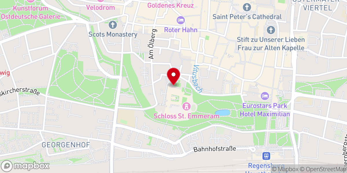 Map showing location of St. Rupert