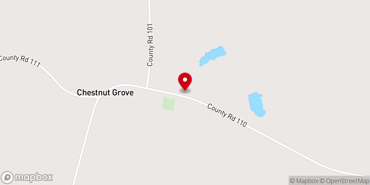 Map showing location of Dorcas Baptist Church