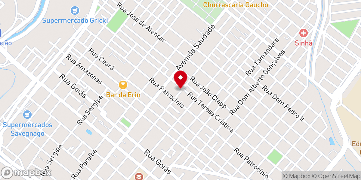 Map showing location of Assembléia de DEUS - Ministério do BELÉM