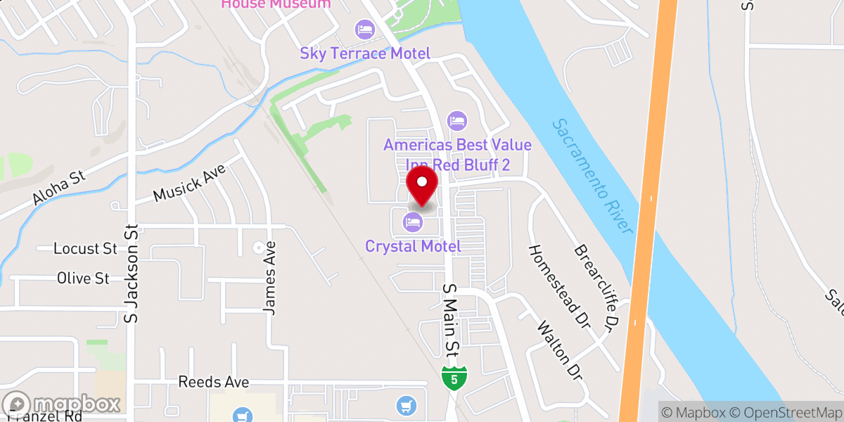 Map showing location of Iglesia Pan de Vida