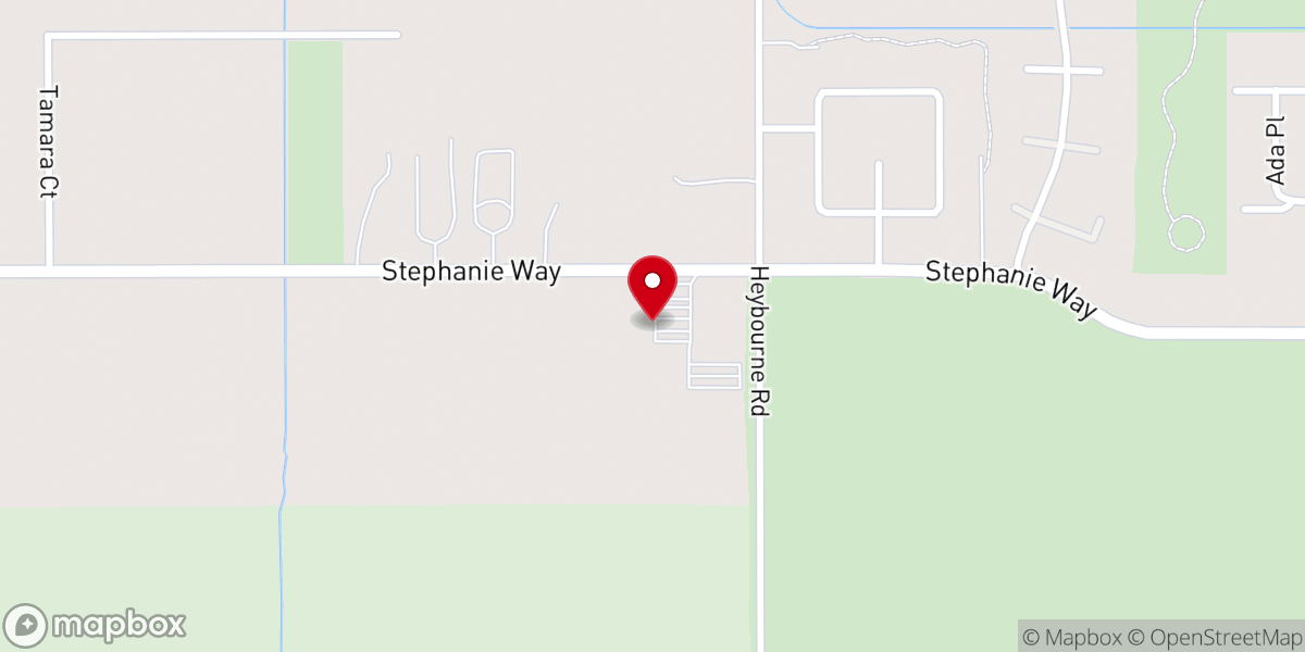 Map showing location of LifePoint Church