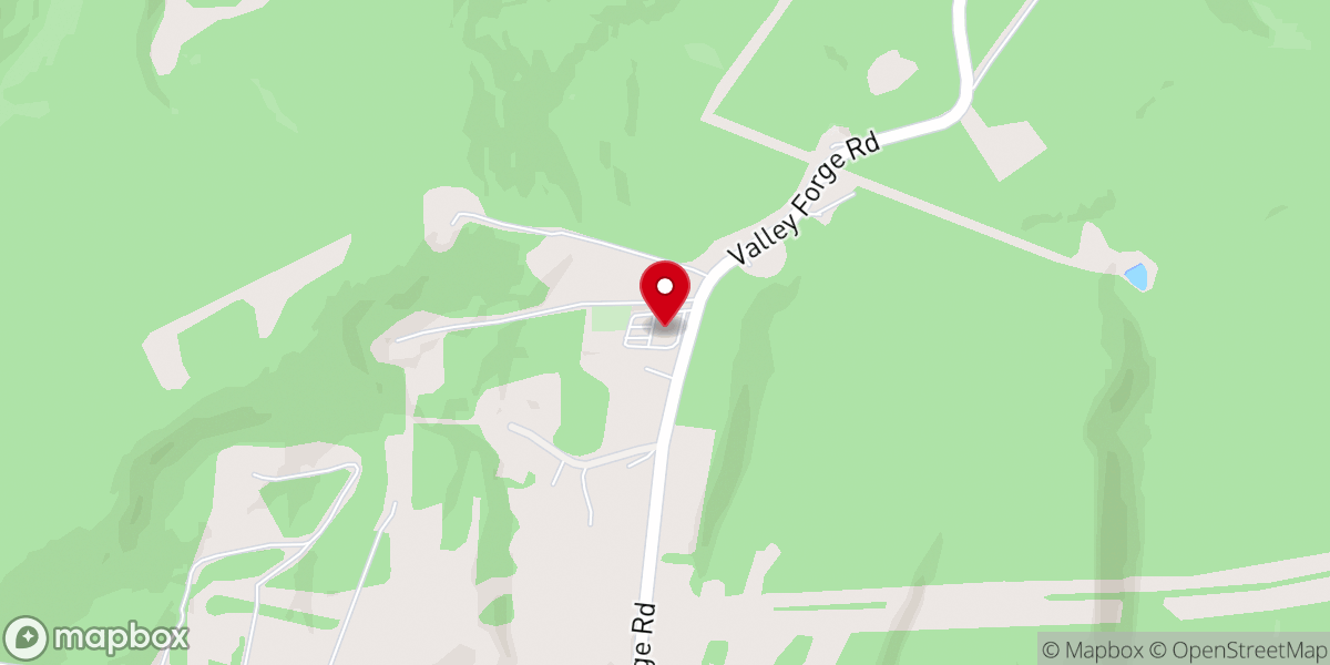 Map showing location of Dry Run Independent Baptist Church
