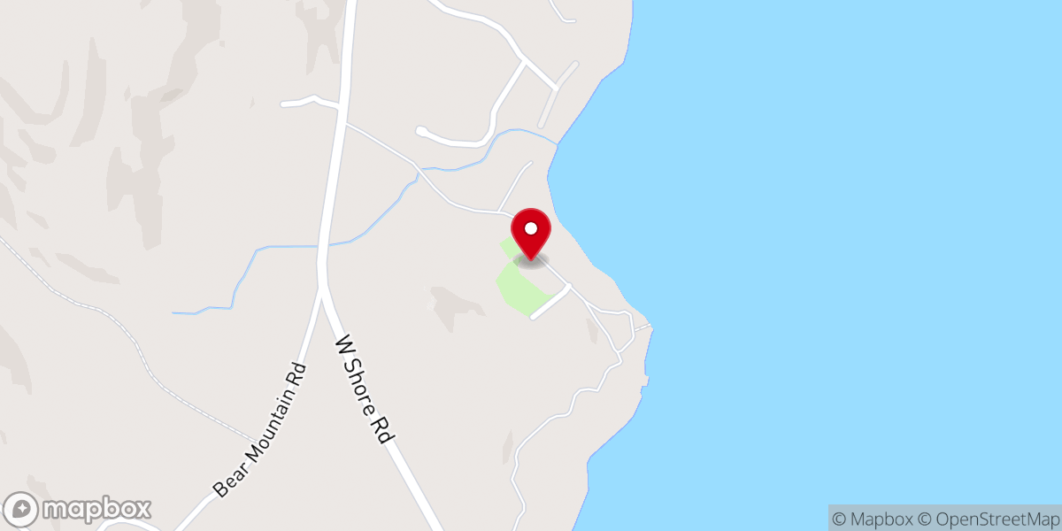 Map showing location of Camp Berea - A Berea Ministry