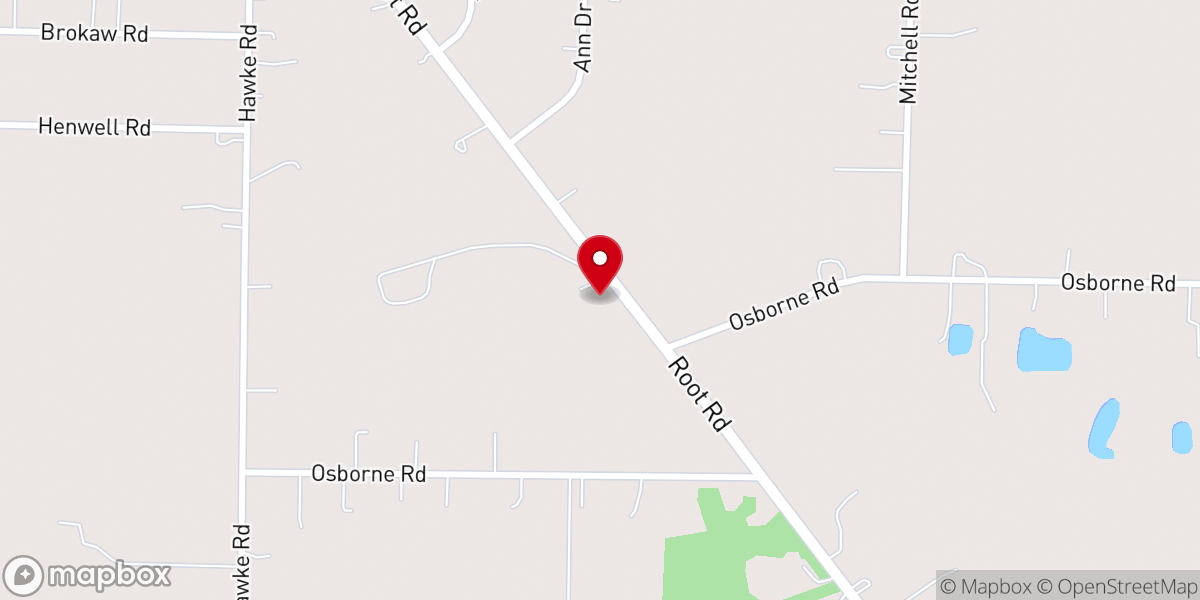 Map showing location of Columbia Church of God