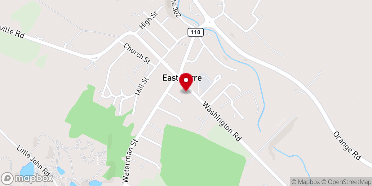 Map showing location of Cecilia-Saint Francis Cabrini Catholic Church