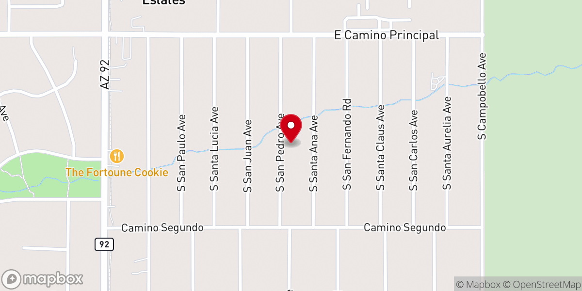 Map showing location of Living Word Fellowship