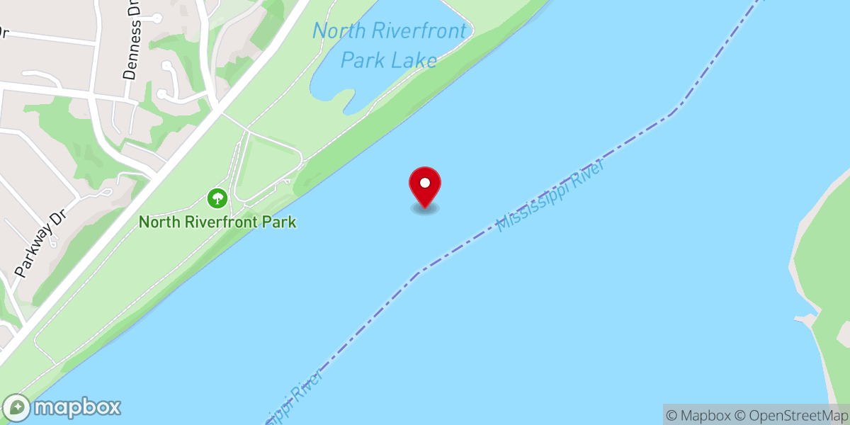 Map showing location of Saint Ferdinand