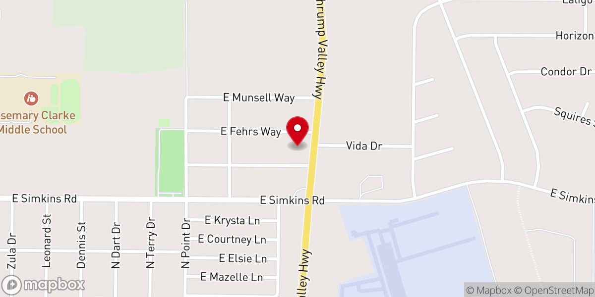 Map showing location of First Southern Baptist Church