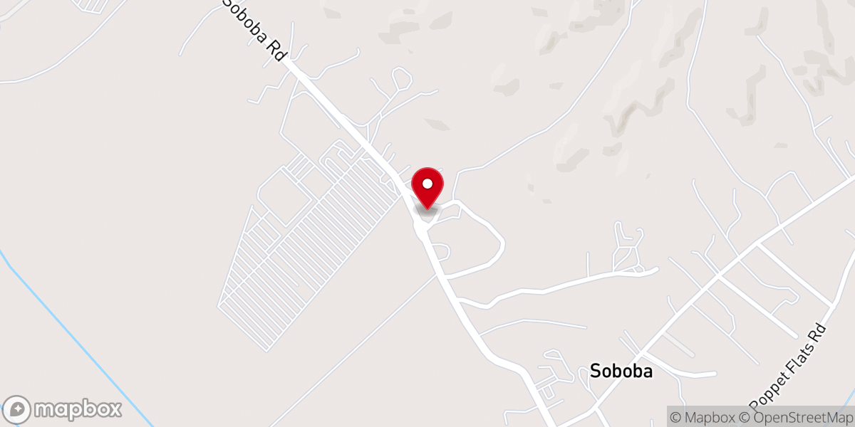 Map showing location of St. Joseph's Catholic Church